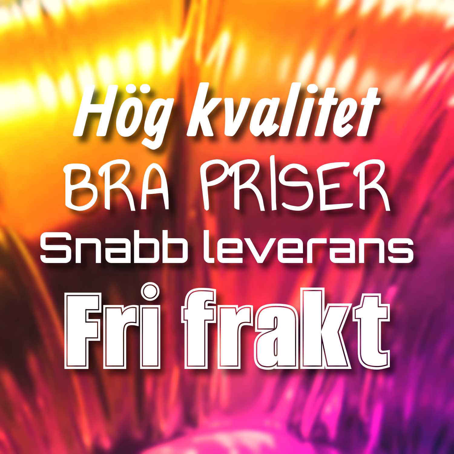 Hög kvalitet, bra priser, snabb leverans, fri frakt - Folieballong.se!